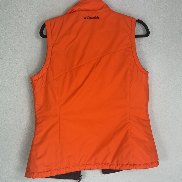 Columbia Men’s Reversible Oregon State OSU Beavers full zip water resistant vest - Picture 5 of 8